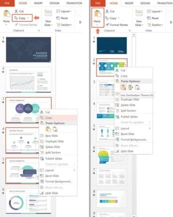 How to Combine PowerPoint Templates - Slideson
