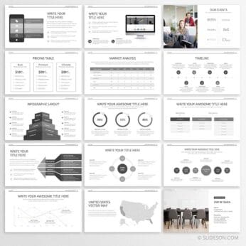 Minimal PowerPoint template