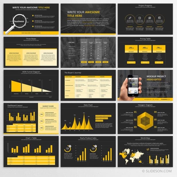 Business PowerPoint template