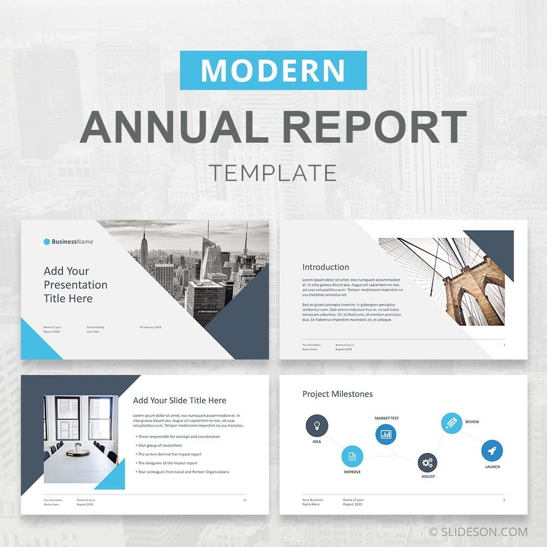 Report Powerpoint Template Report Powerpoint Template